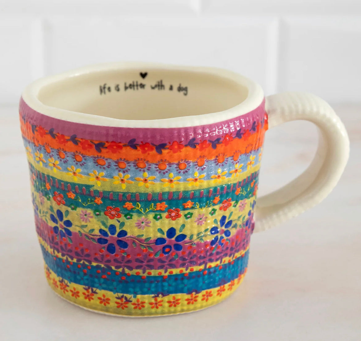 Peek-A-Boo Dog Mug