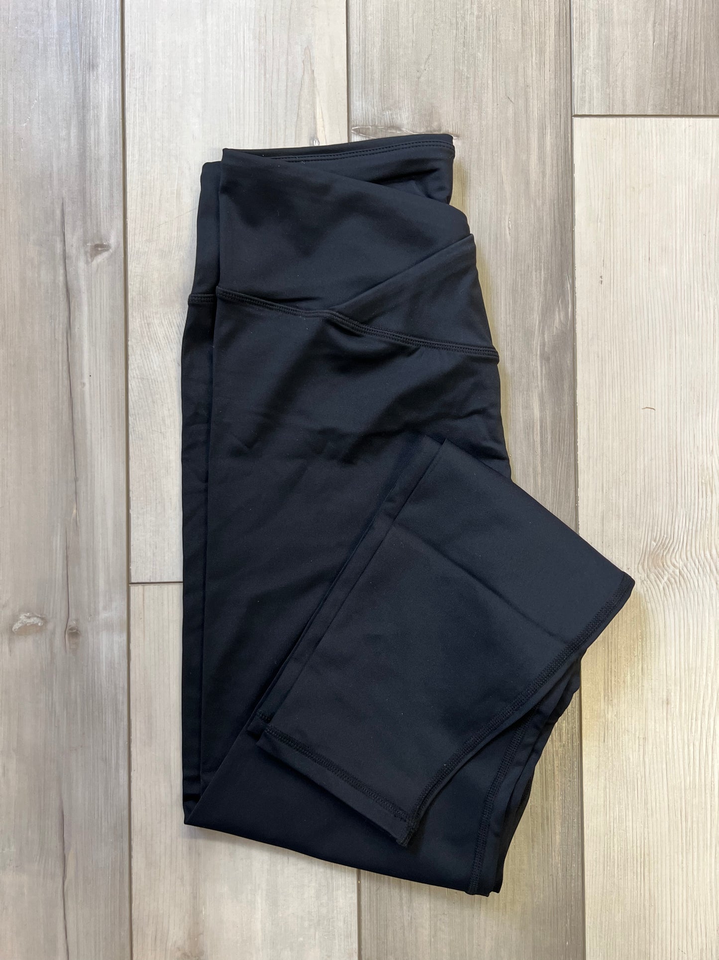 Black Arched Waist Seamless Leggings
