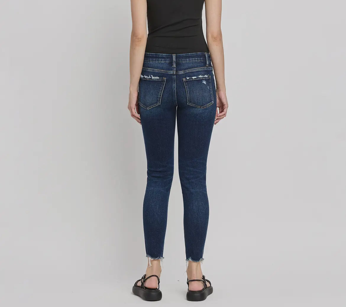 Ashley Skinny Ankle Jeans by Flying Monkey