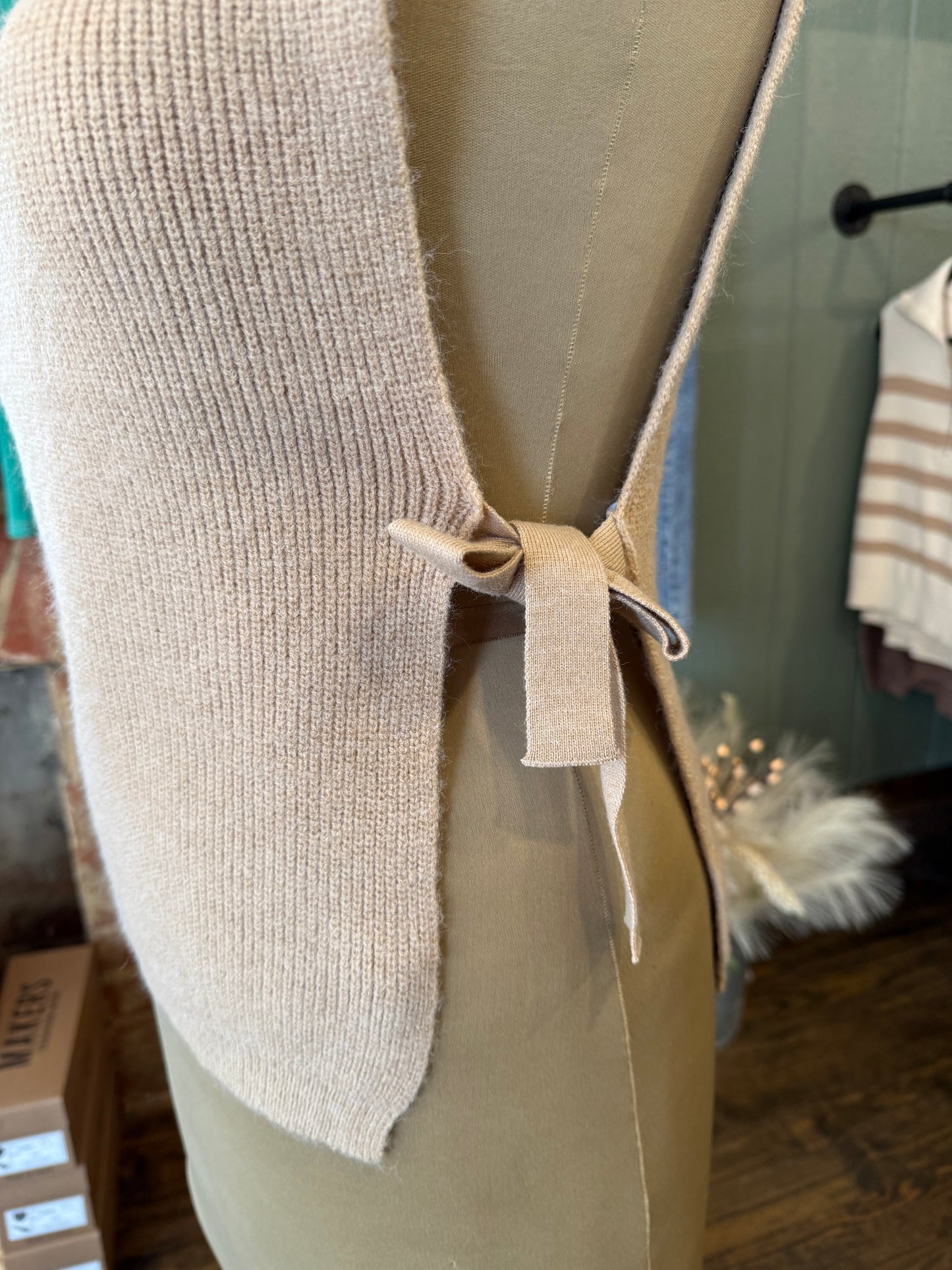 Benny Tie Sweater Vest