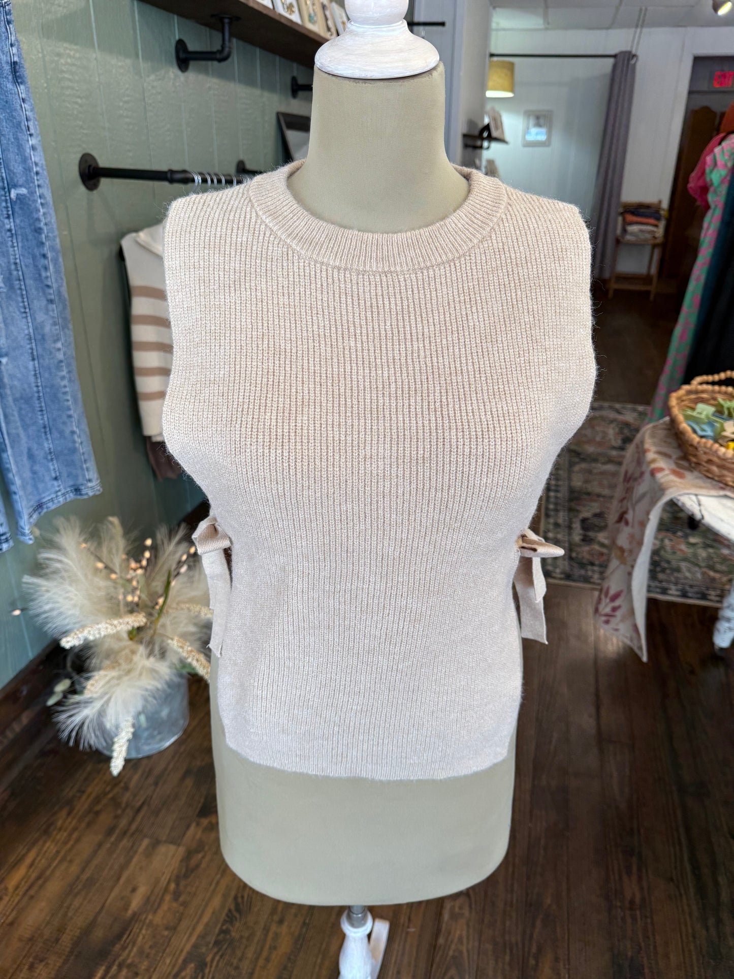 Benny Tie Sweater Vest