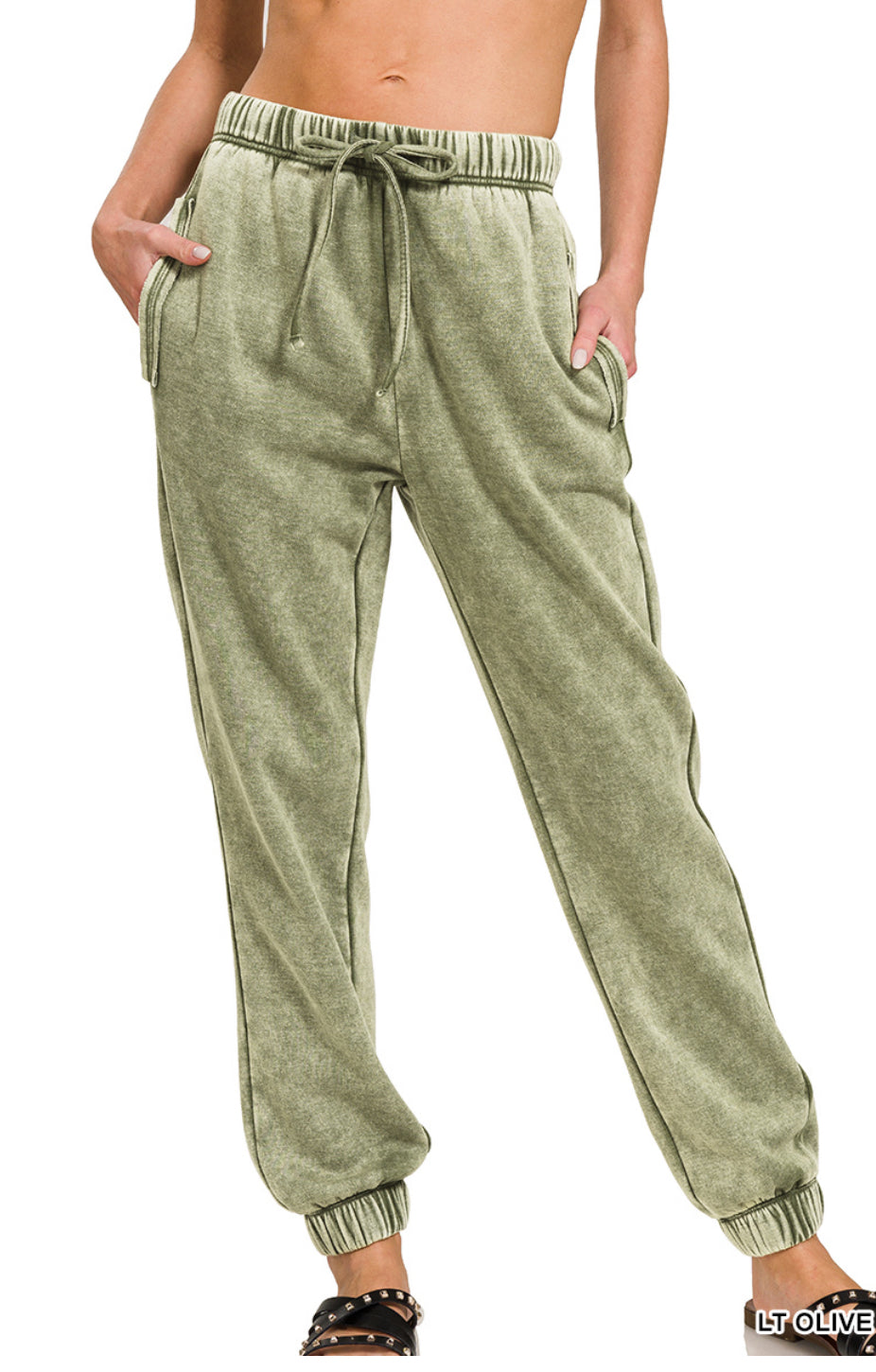 Olive Sweatpants