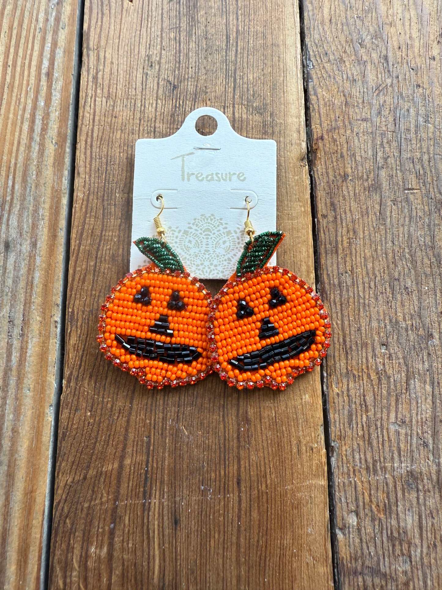 Pumpkin Earrings