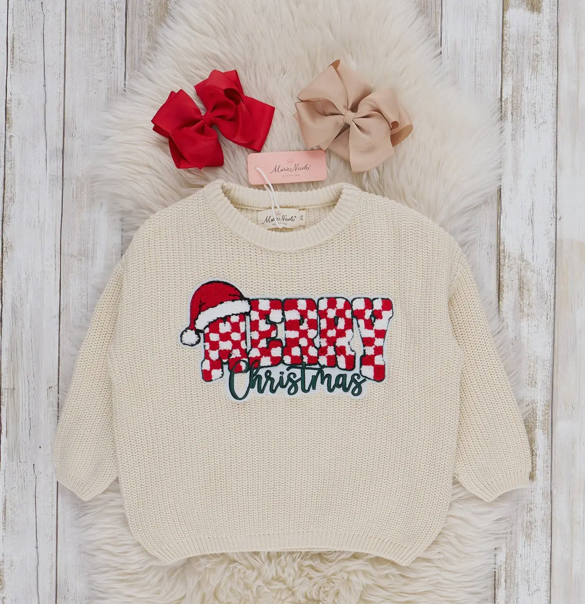 Merry Christmas Kids Sweater