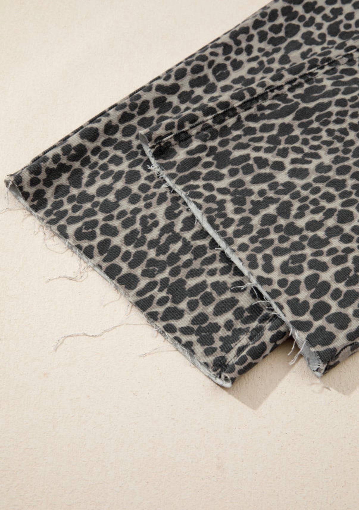 Leopard Gray Bottoms