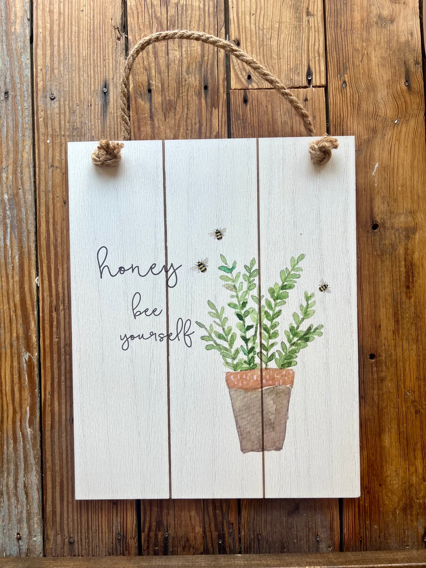 Honey Bee Yourself Sign