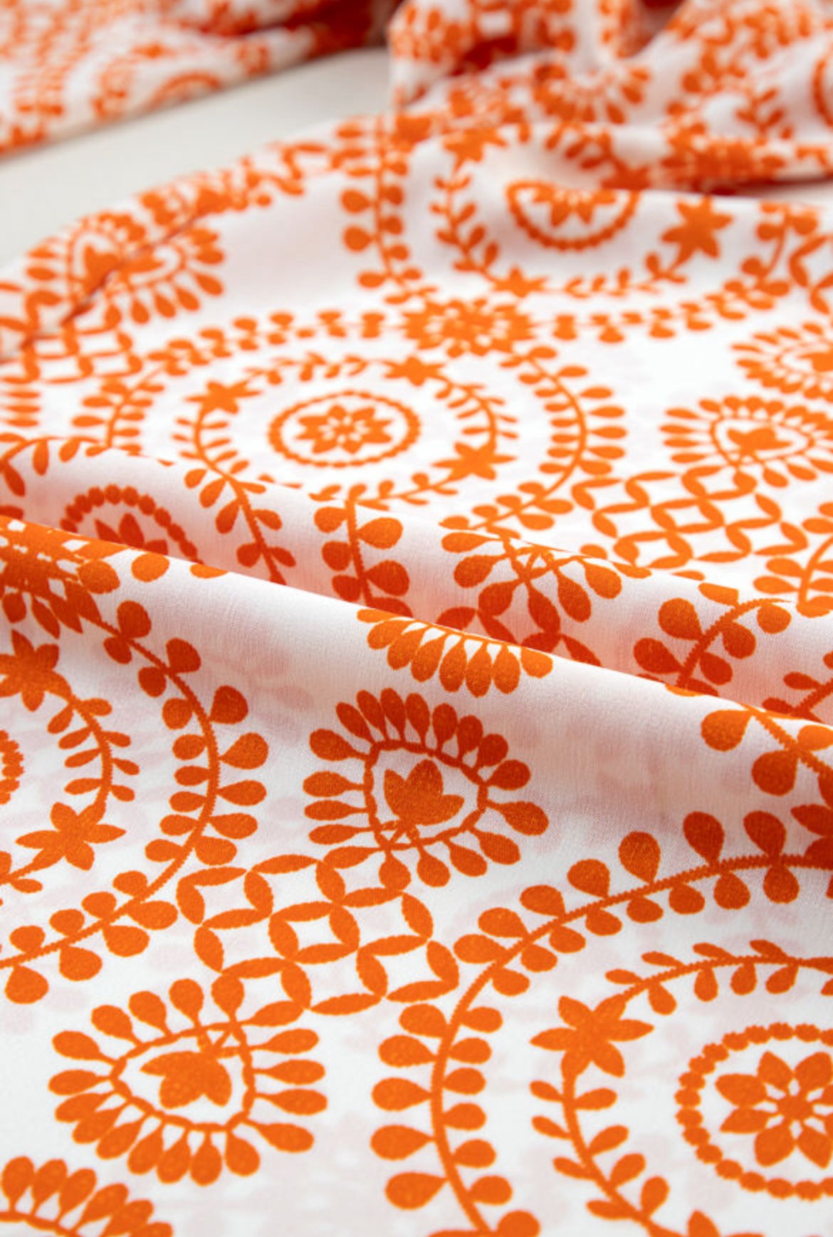 Retro Orange Flower Bottoms