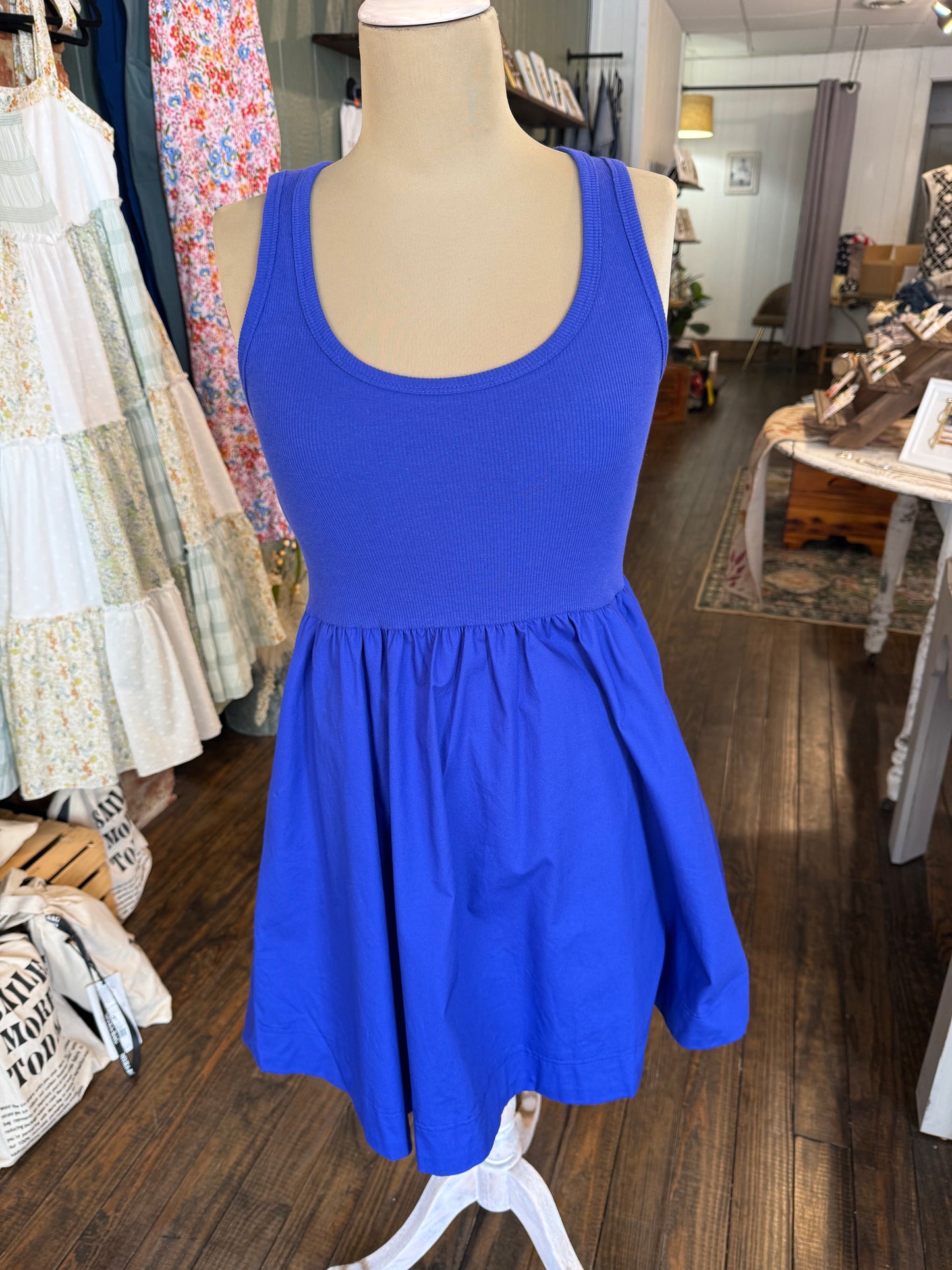 Royal Blue Dress