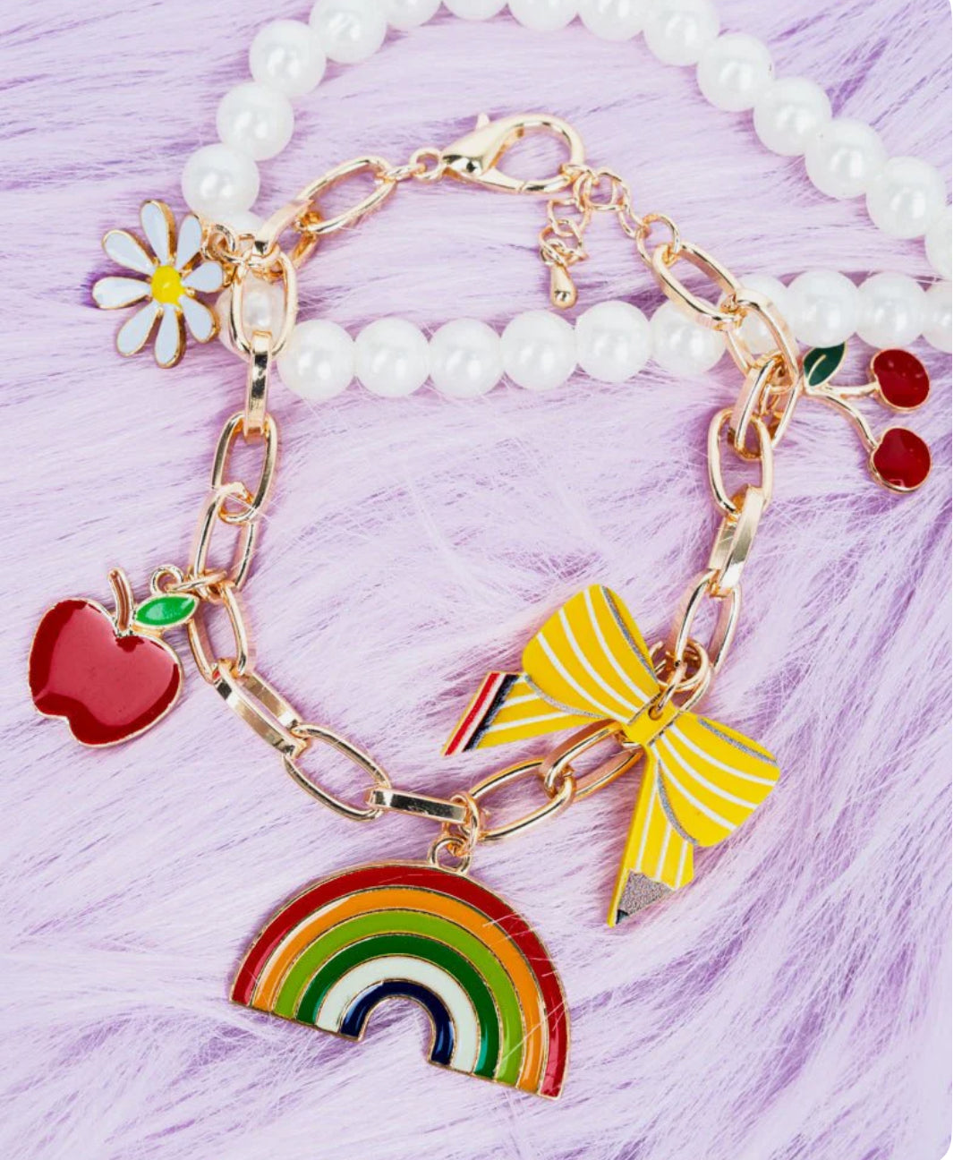 Rainbow Pop Charm Bracelet
