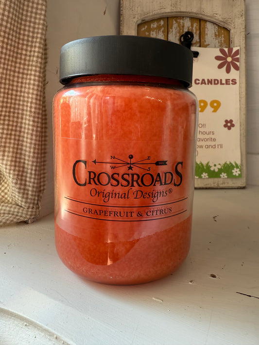 Grapefruit and Citrus Crossroad Candle