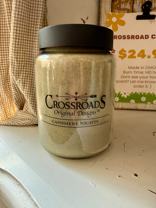 Cashmere Nights Crossroad Candle