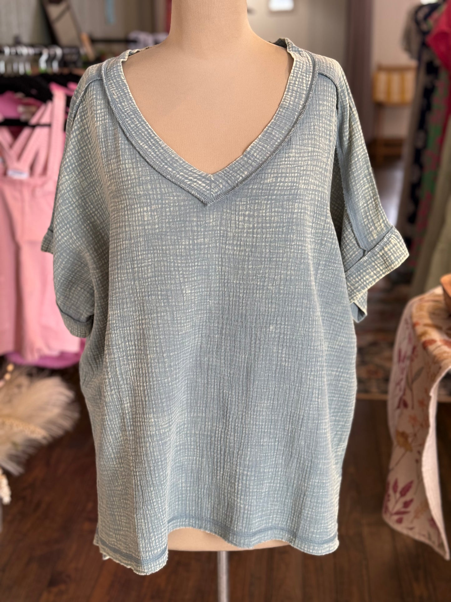 Ash Jade Curvy Top