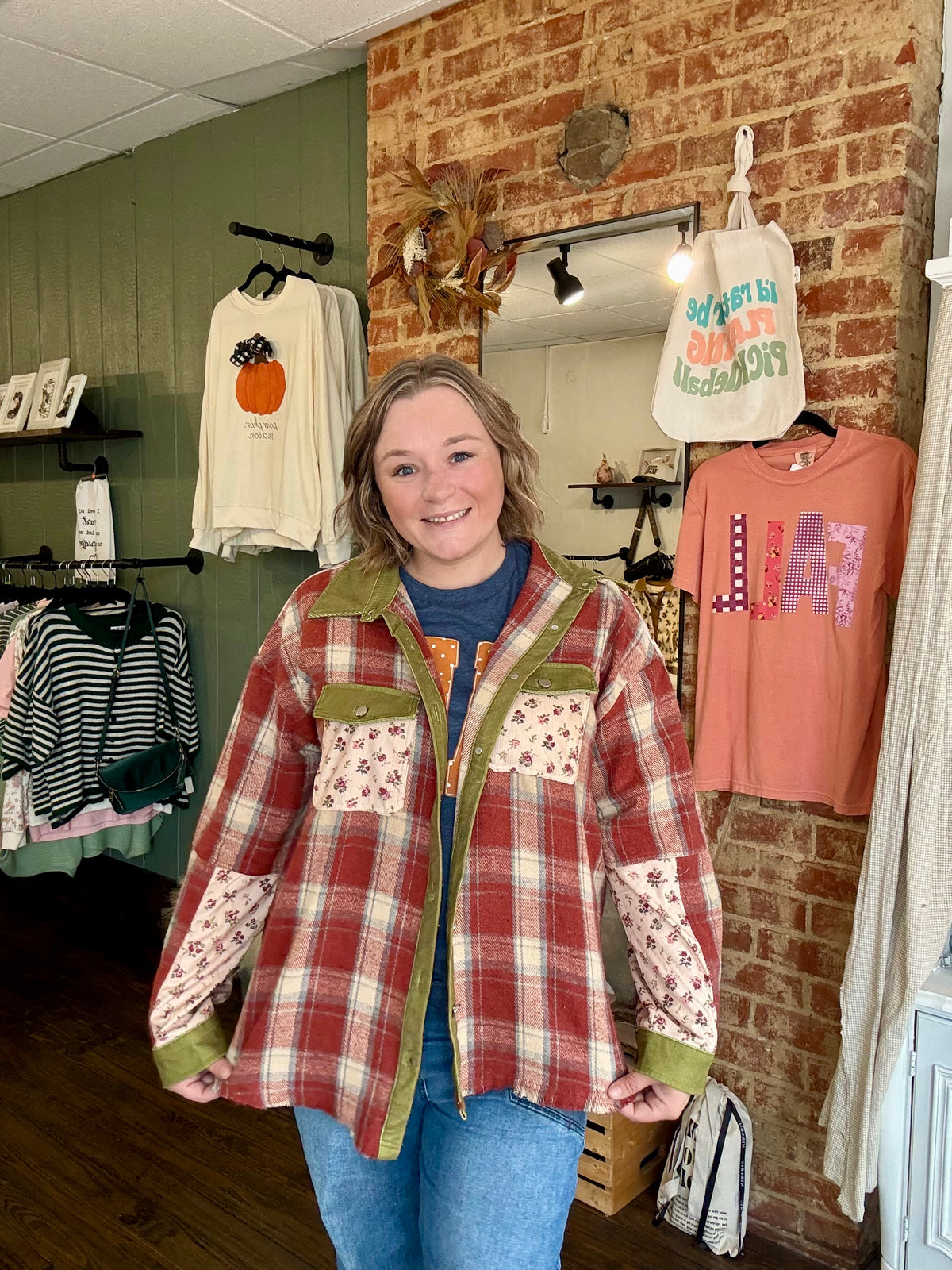 Red Plaid Shacket