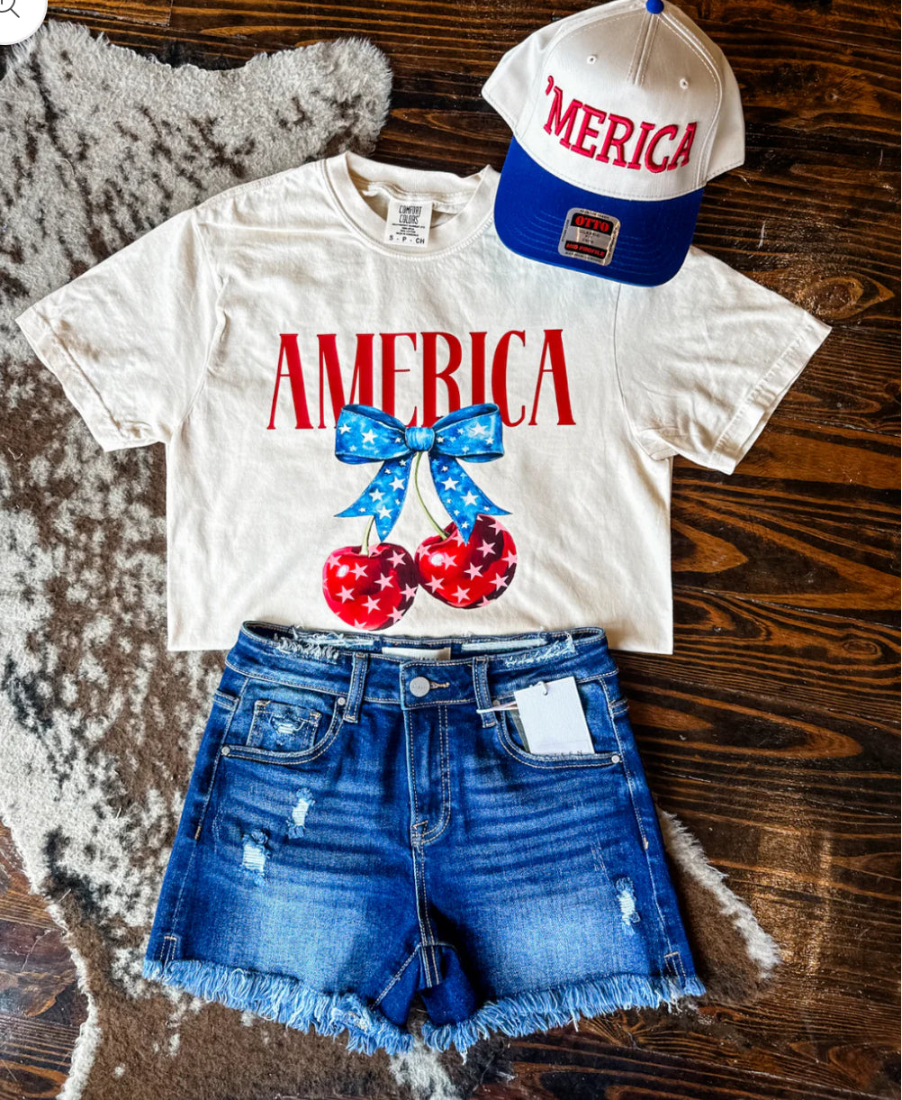 Retro Cherries Tee