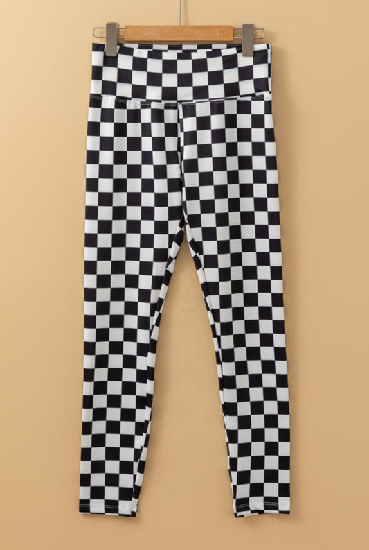 Checkered Leggings