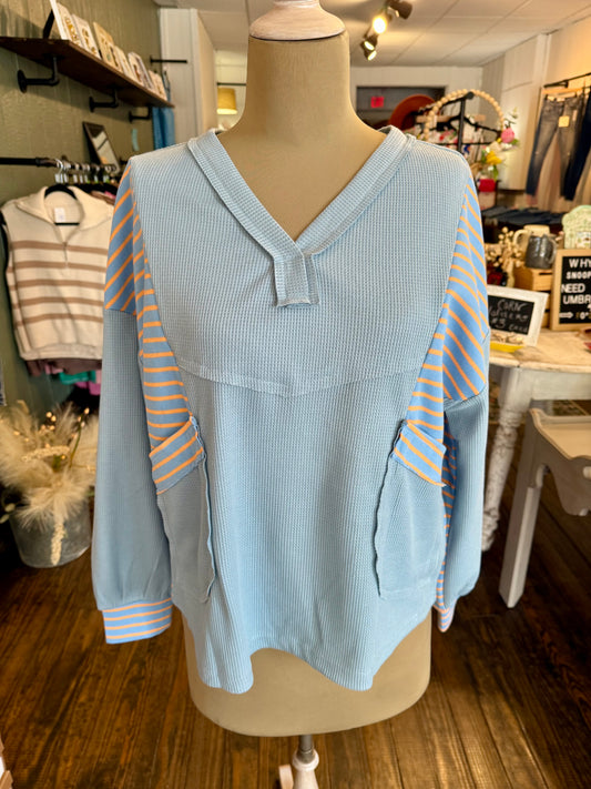 Dusk Blue Top