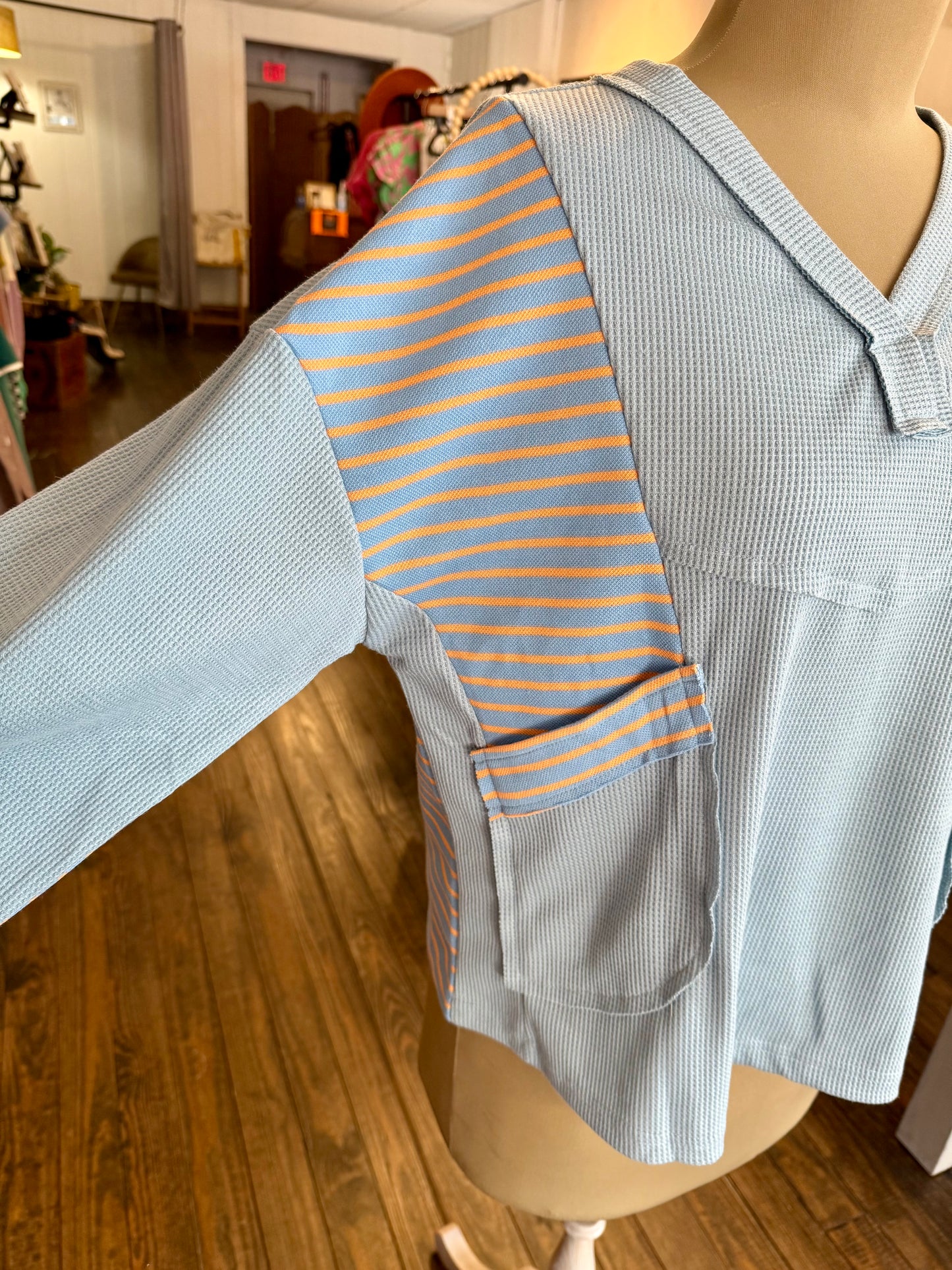 Dusk Blue Top