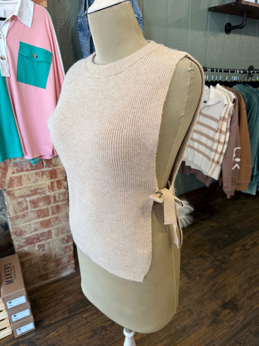 Benny Tie Sweater Vest