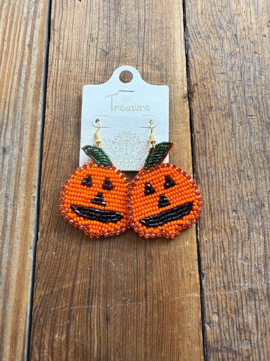 Pumpkin Earrings