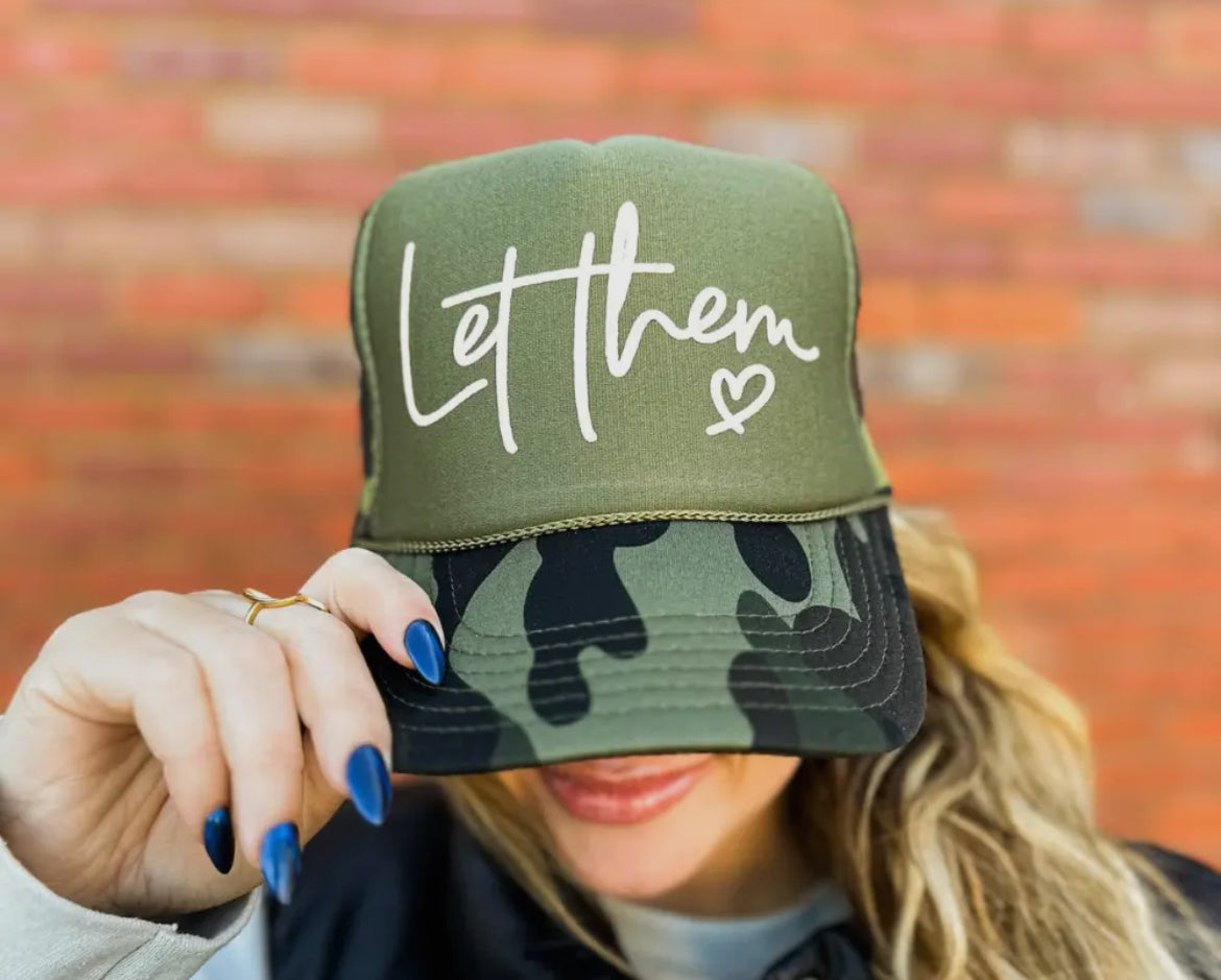Let Them Trucker Hat