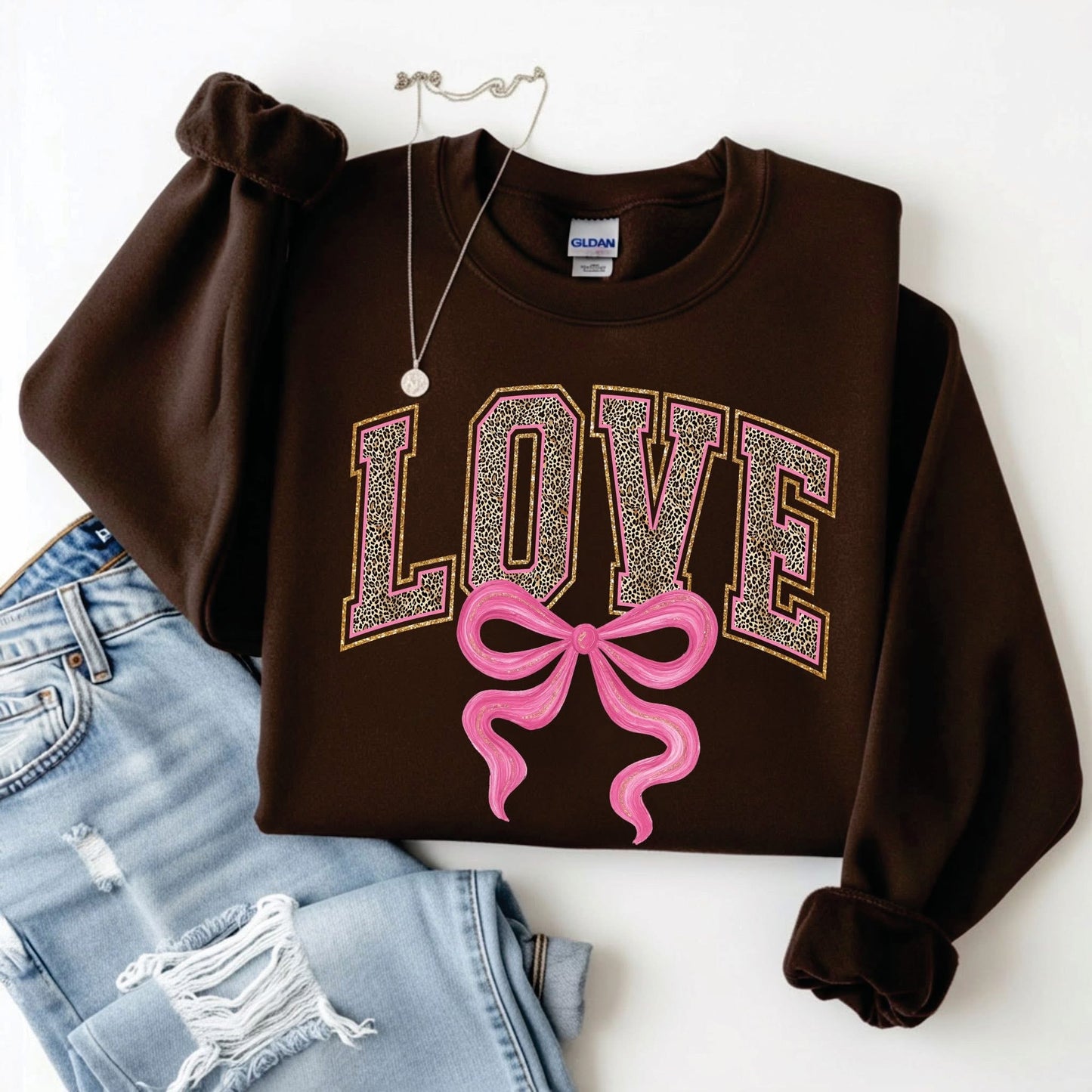 Love Bow Crewneck