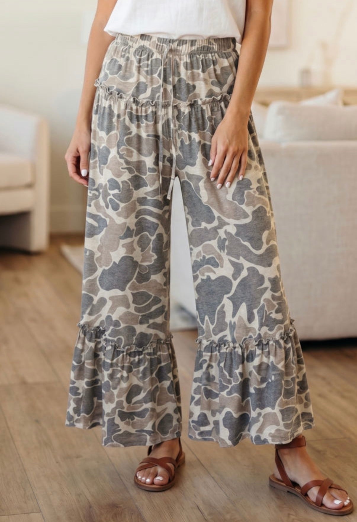 Camo Flare Pants