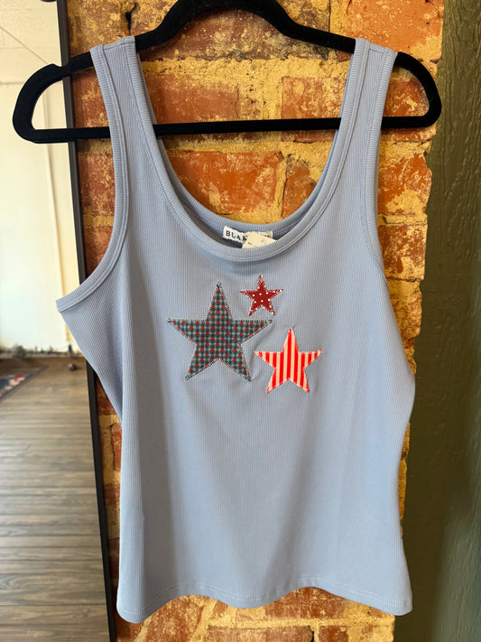 Oh My Stars Tank- Blue