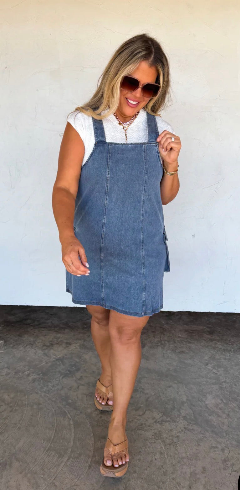 Millie Denim Dress